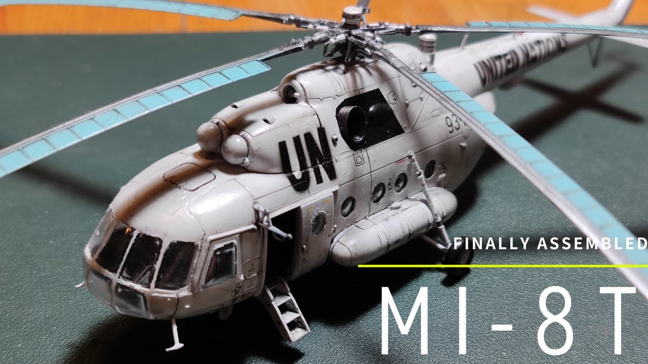 Russian Mi-8T Helicopter 1:72 Scale Model Full Build, part 2