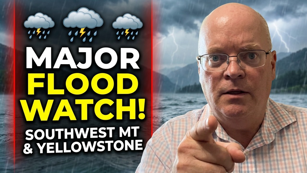 Your Wednesday Forecast | Flash Flood Threat Montana