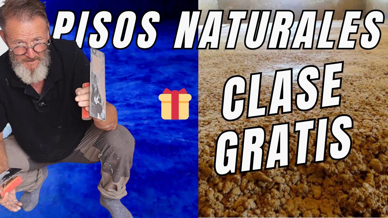 ➡️ PISOS NATURALES desde cero | 🎁 Clase GRATIS – Tu primer paso en la BIOCONSTRUCCIÓN