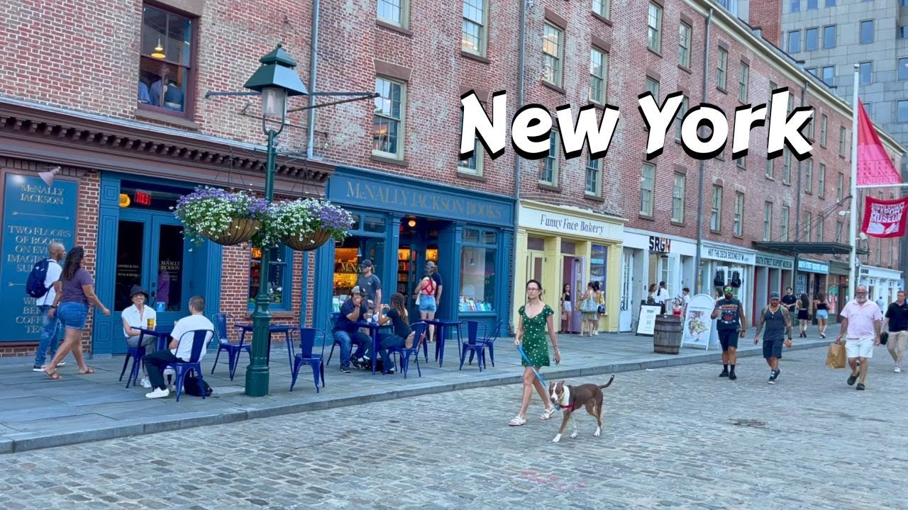 New York In 4k - Manhattan Virtual Walking Tour