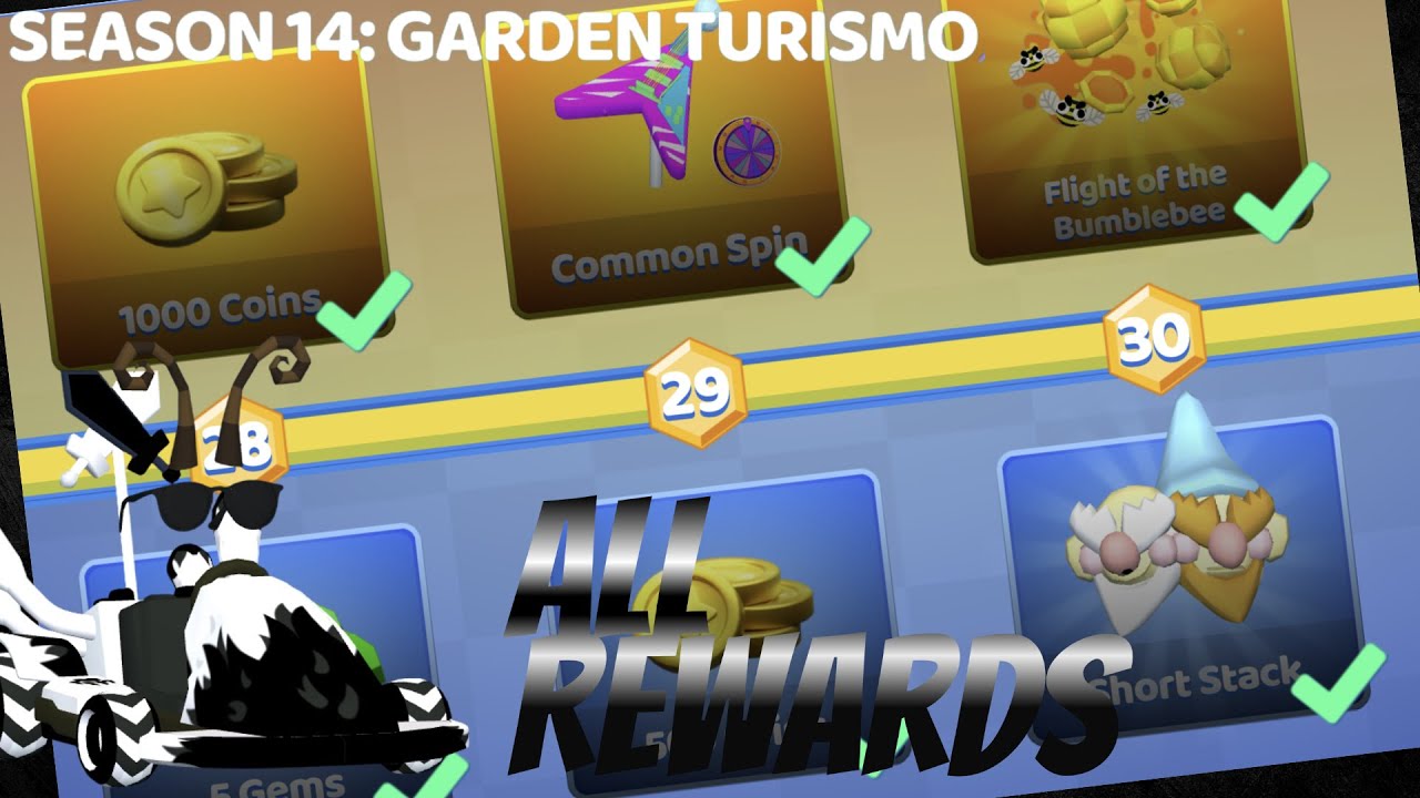 Smash Karts Season 14 All Rewards 🥀