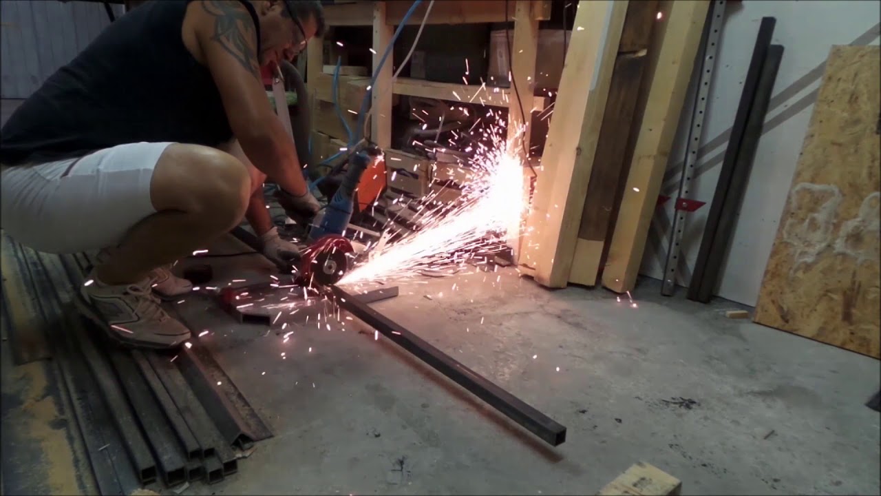 🔨Nuovo look al mio shop esplosione nel garage banco in ferro fai da te New look at my garage DIY