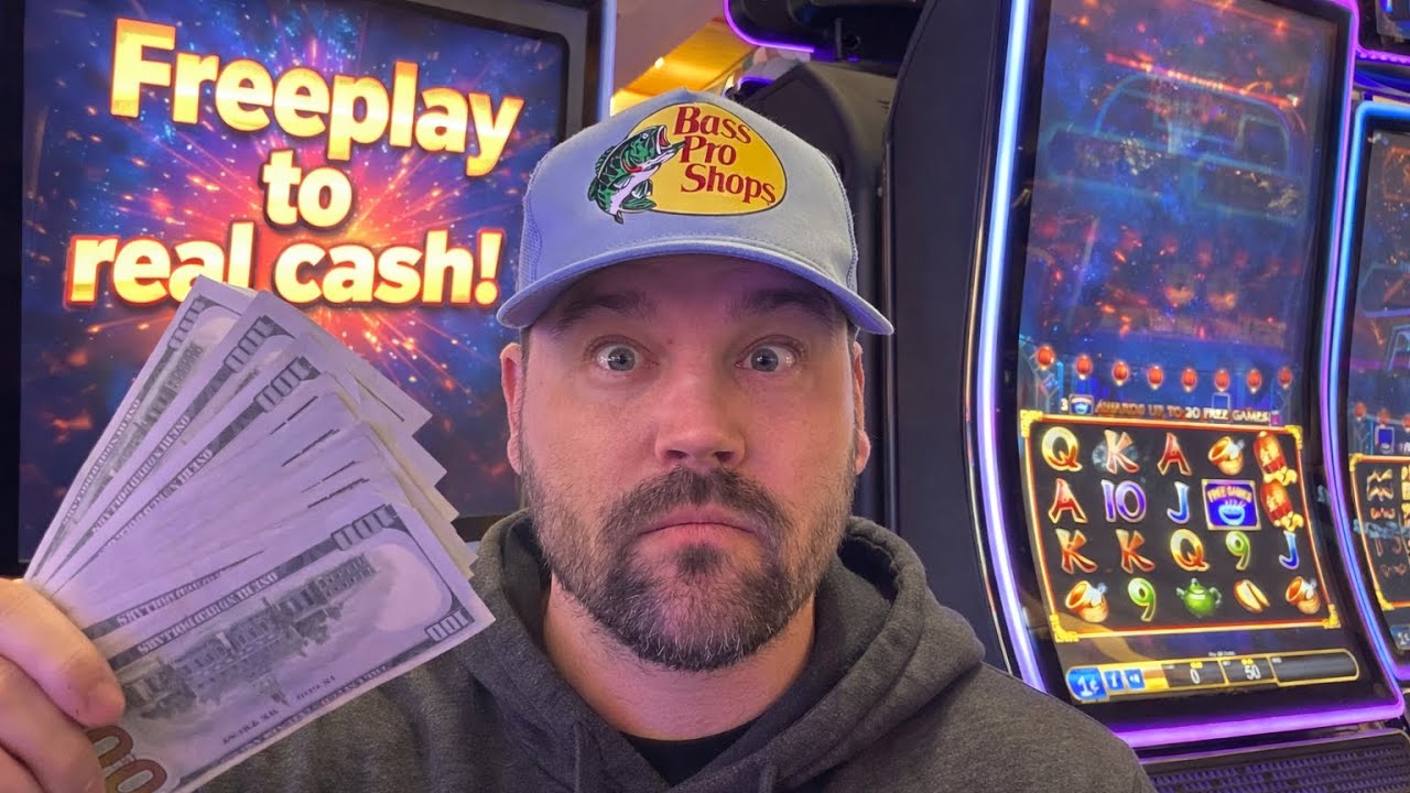 Can I turn my free play into Cold Hard CASH!?