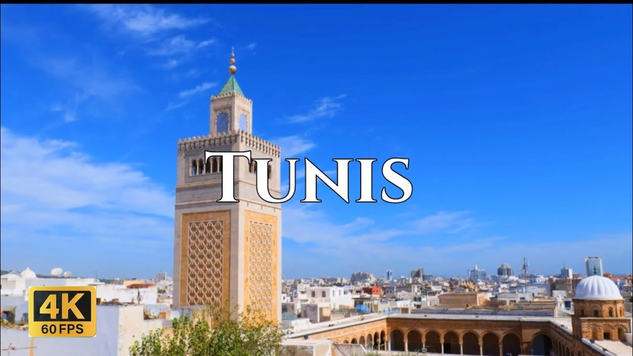 Tunis, Capital of Tunisia 🇹🇳 By Drone Footage #tunis #tunisia #africa