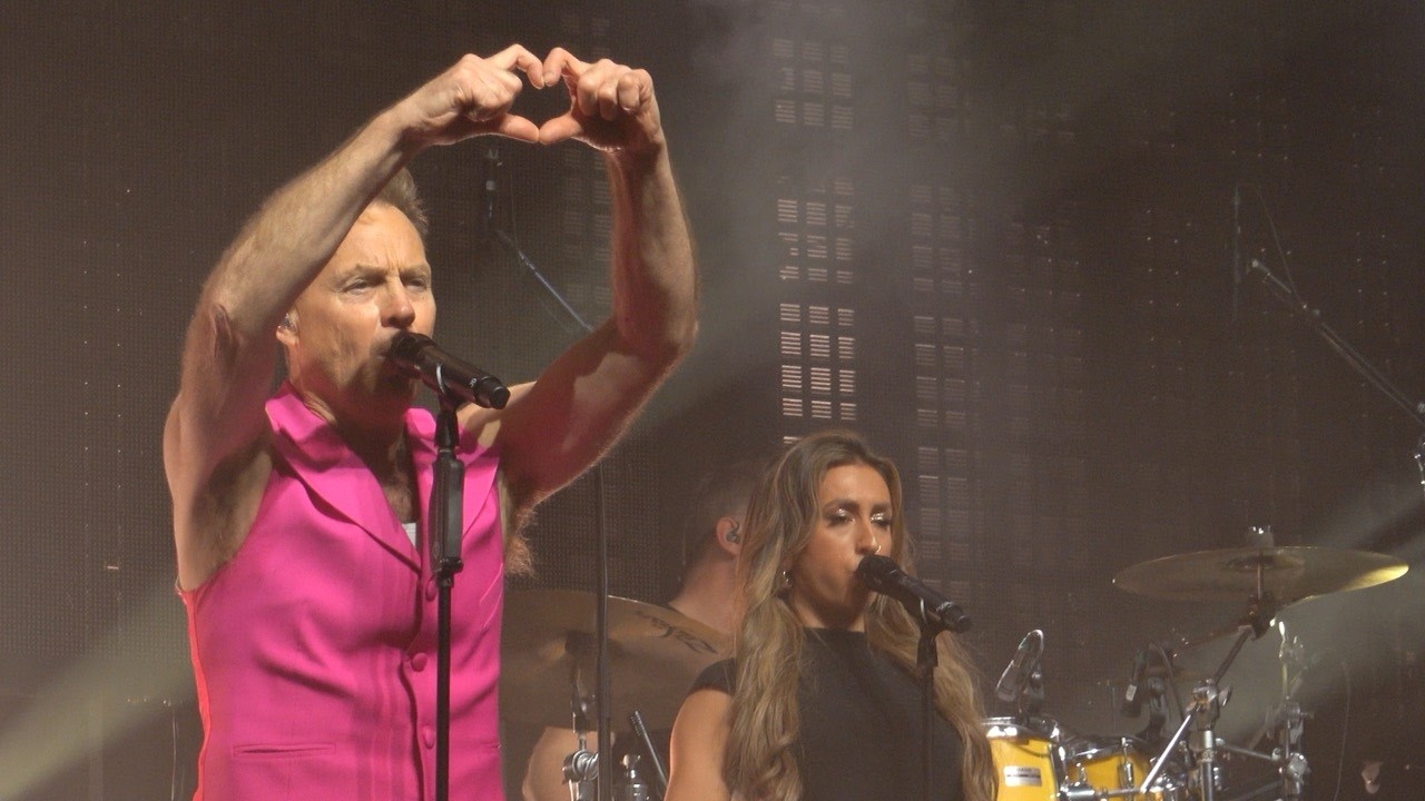 Jason Donovan sings 'Too Many Broken Hearts' March 11th 2026 at Parr Hall, Warrington.