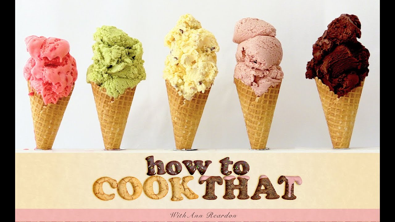Ice Cream Recipes HOW TO COOK THAT Ann Reardon starburst chocolate