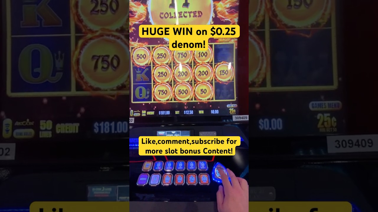 HUGE BALLS on Dragon Link Slot Machine! Quarter denom! 