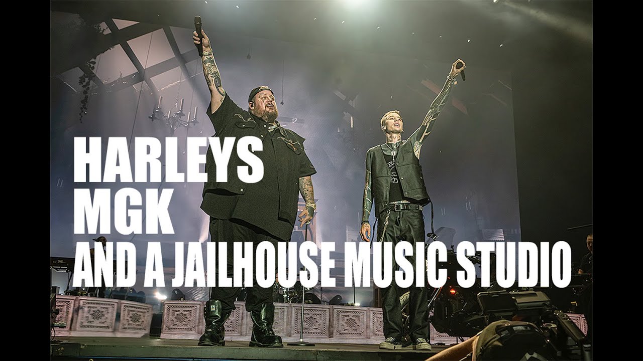 Harleys, MGK, And a Jailhouse Music Studio.