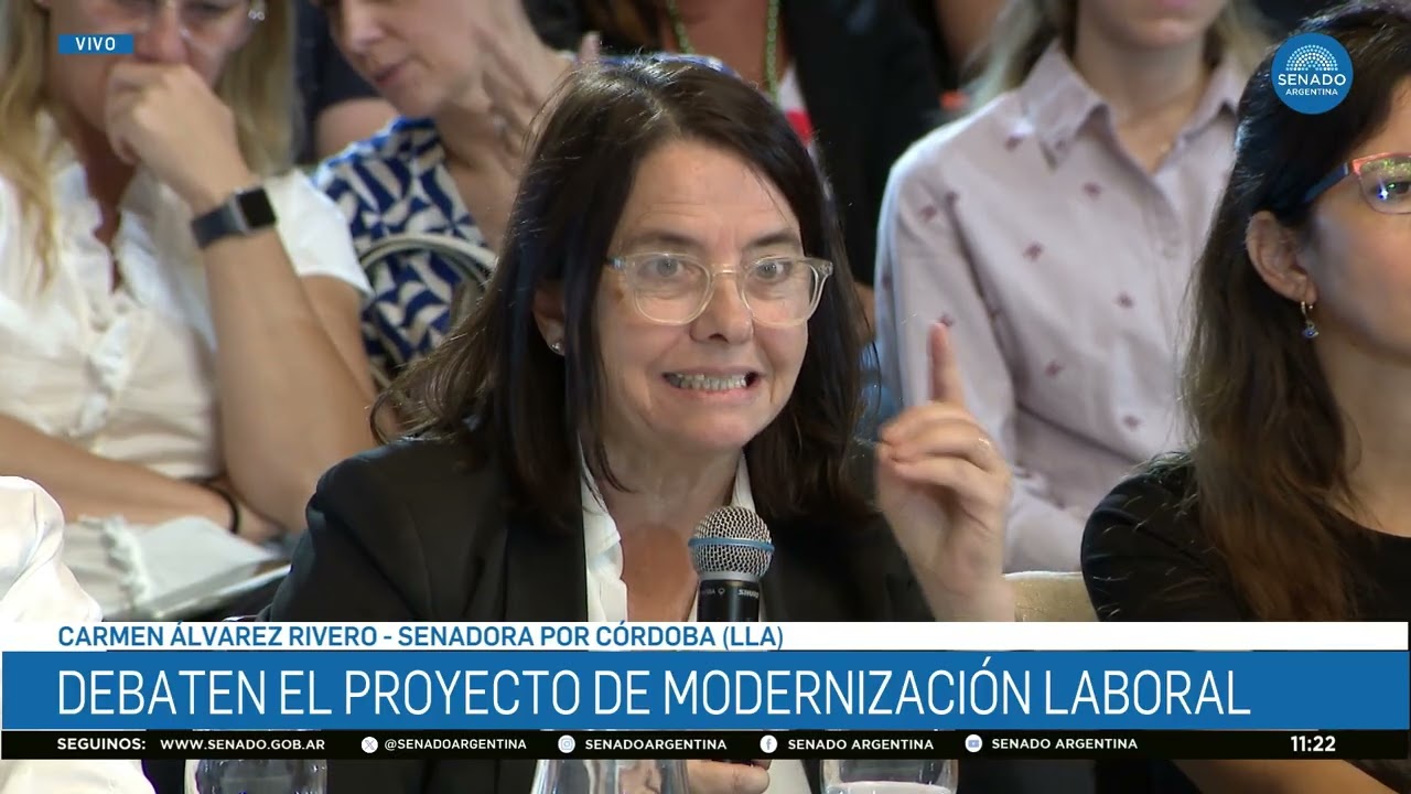 SENADORA CARMEN ÁLVAREZ RIVERO - PLENARIO DE TRABAJO Y DE PRESUPUESTO 20-02-26