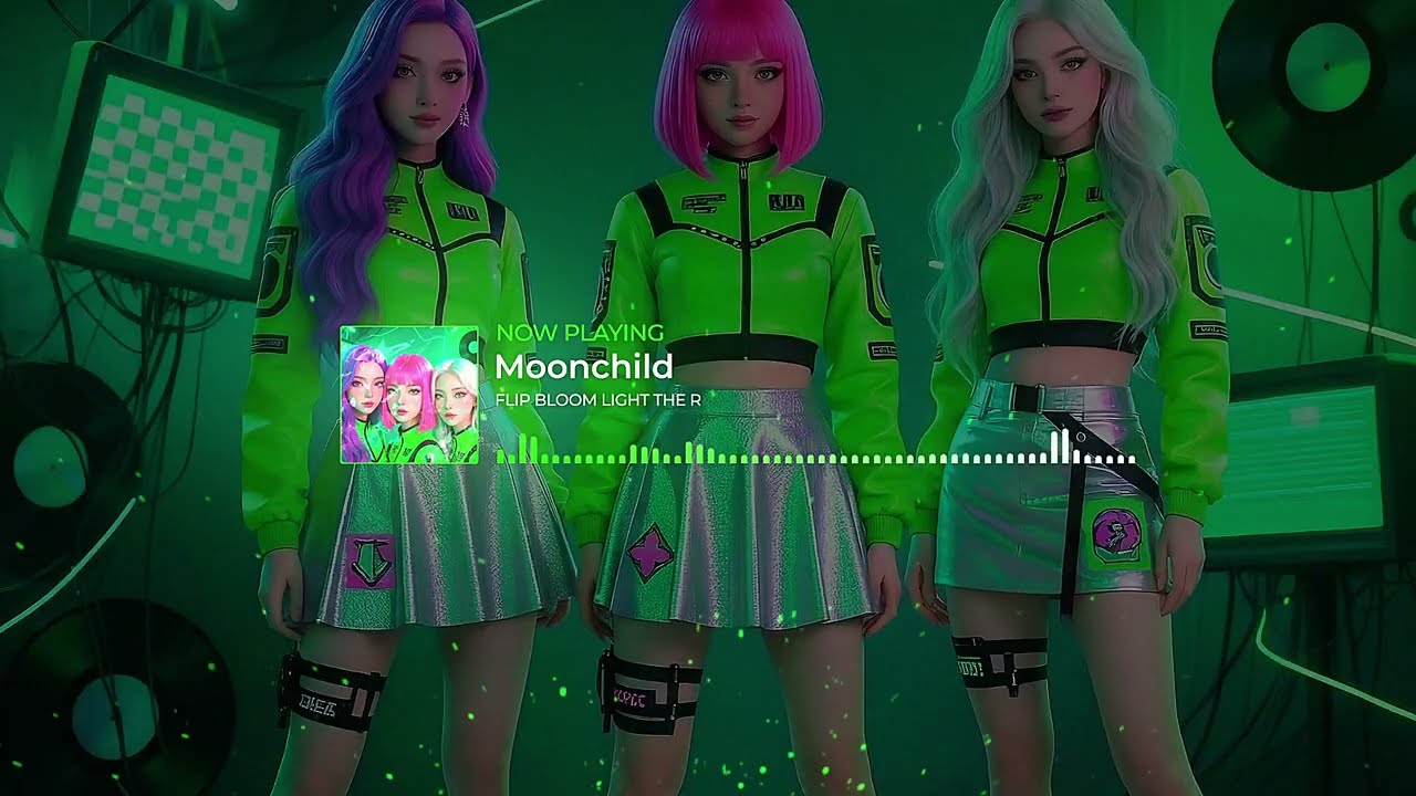 ❤️ Moonchild Dance | 🎶 Sound Track | Flip! Bloom! Light the Room #music