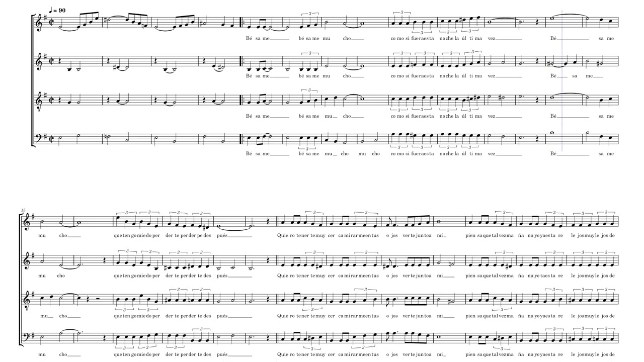 Besame Mucho – Soprano by CONSUELO VELÁZQUEZ