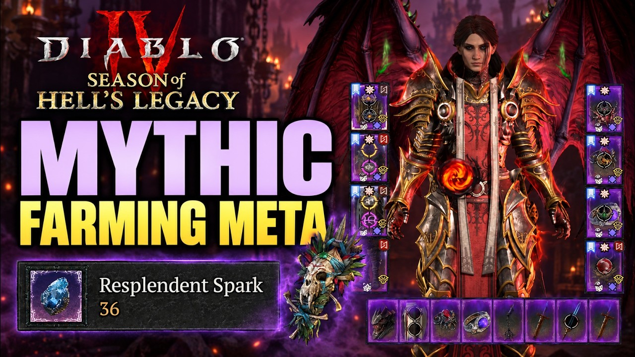 Лучшие способы фарма мифических уникальных предметов &mdash; Diablo 4 Сезон 15