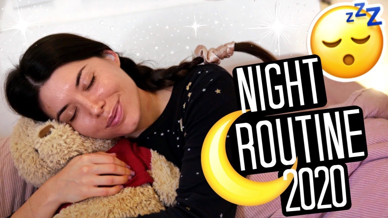 NIGHT ROUTINE 2020 😴 IN QUARANTENA 😞❤️ | Adriana Spink