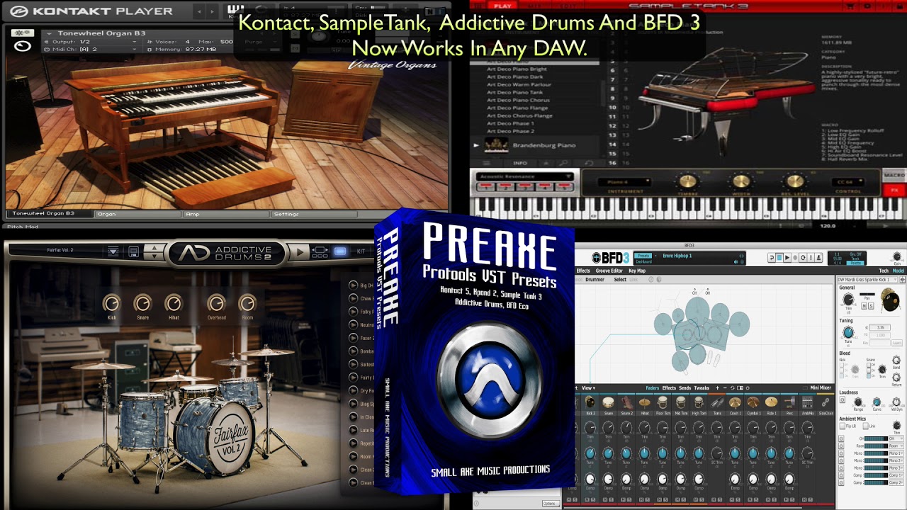 Addictive Drums Лучшие пресеты для регги