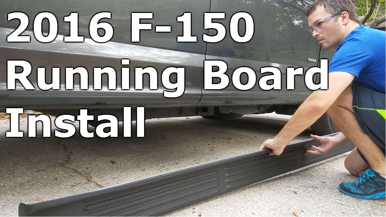 2016 Ford F-150 - Ionic Factory Style Running Board Install
