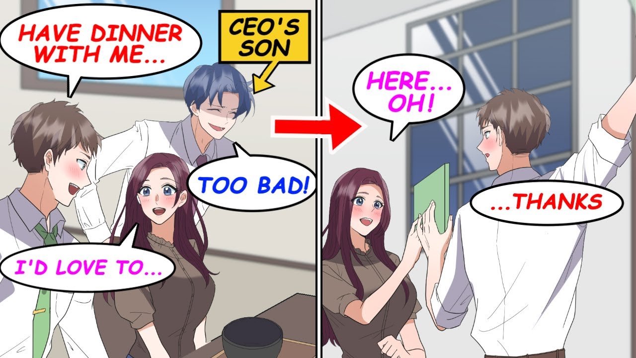 【Manga】I love a beautiful coworker, but the CEO's son gets in the way of my love. But thanks to that