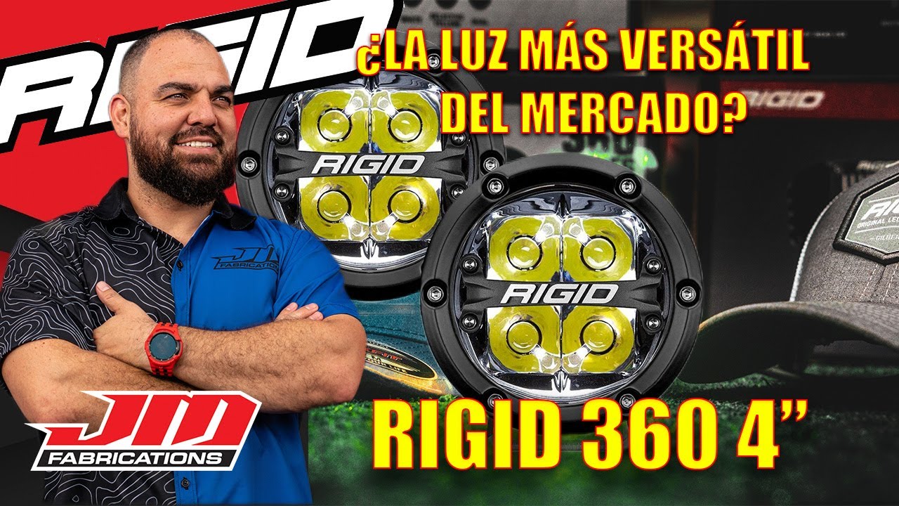 ¿LA MEJOR LUZ DEL MERCADO? -  RIGID 360 - JM FABRICATIONS