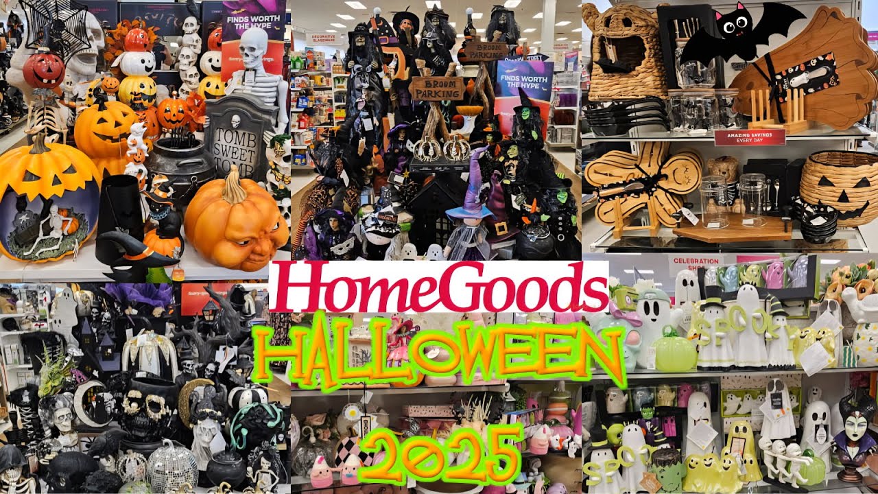HOMEGOODS NEW HALLOWEEN HUNTING DECOR AND MORE WALKTHROUGH 2025