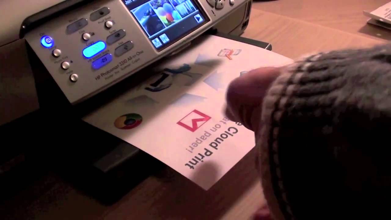 Google Cloud Print vs AirPrint on iOS: Demo