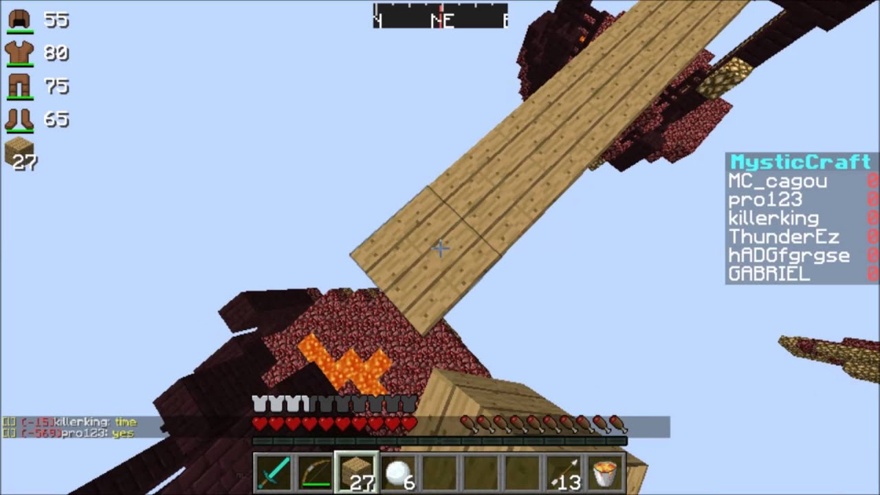 Partida epica Skyswars !! - Minecraft  --)HD 1080p(--