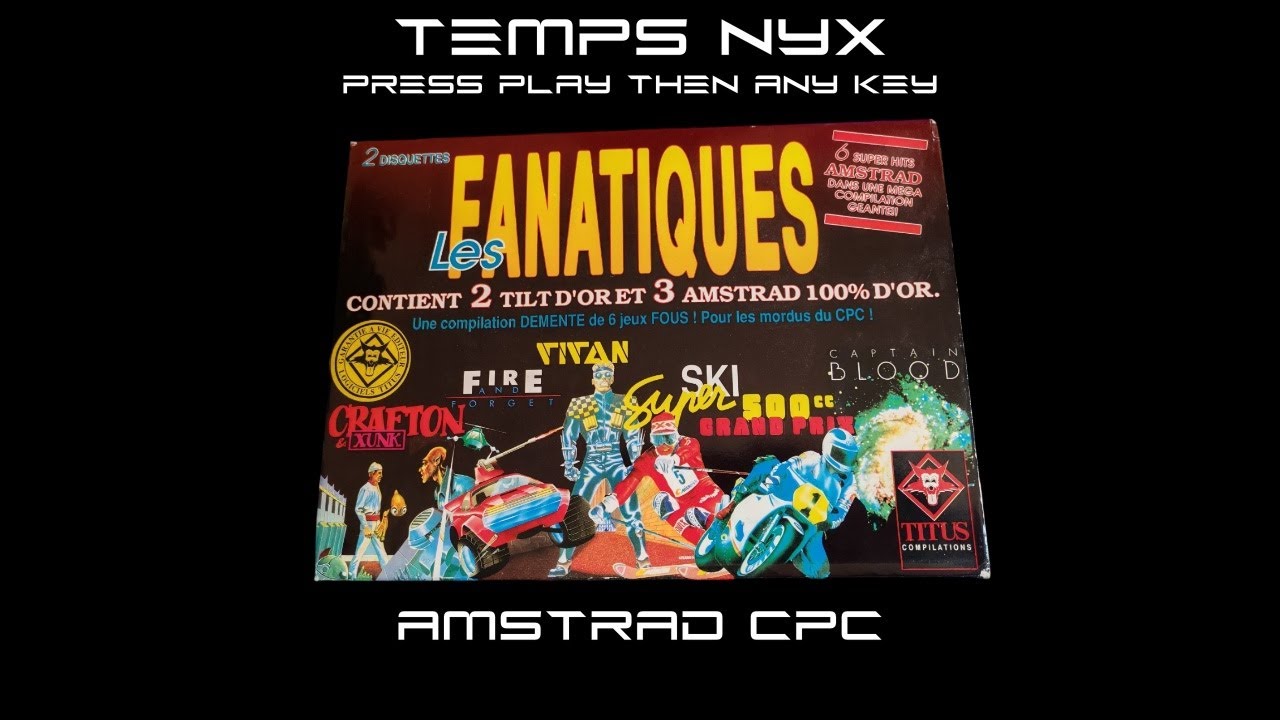 Les Fanatiques - Titus - 1990 - Amstrad CPC