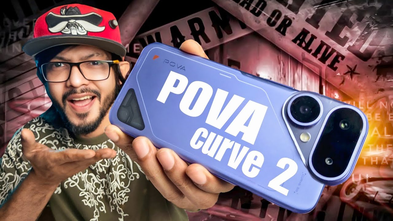 Tecno Pova Curve 2 - 5G - এমন স্লিম ফোনে 8000mAh ব্যাটারি। 
