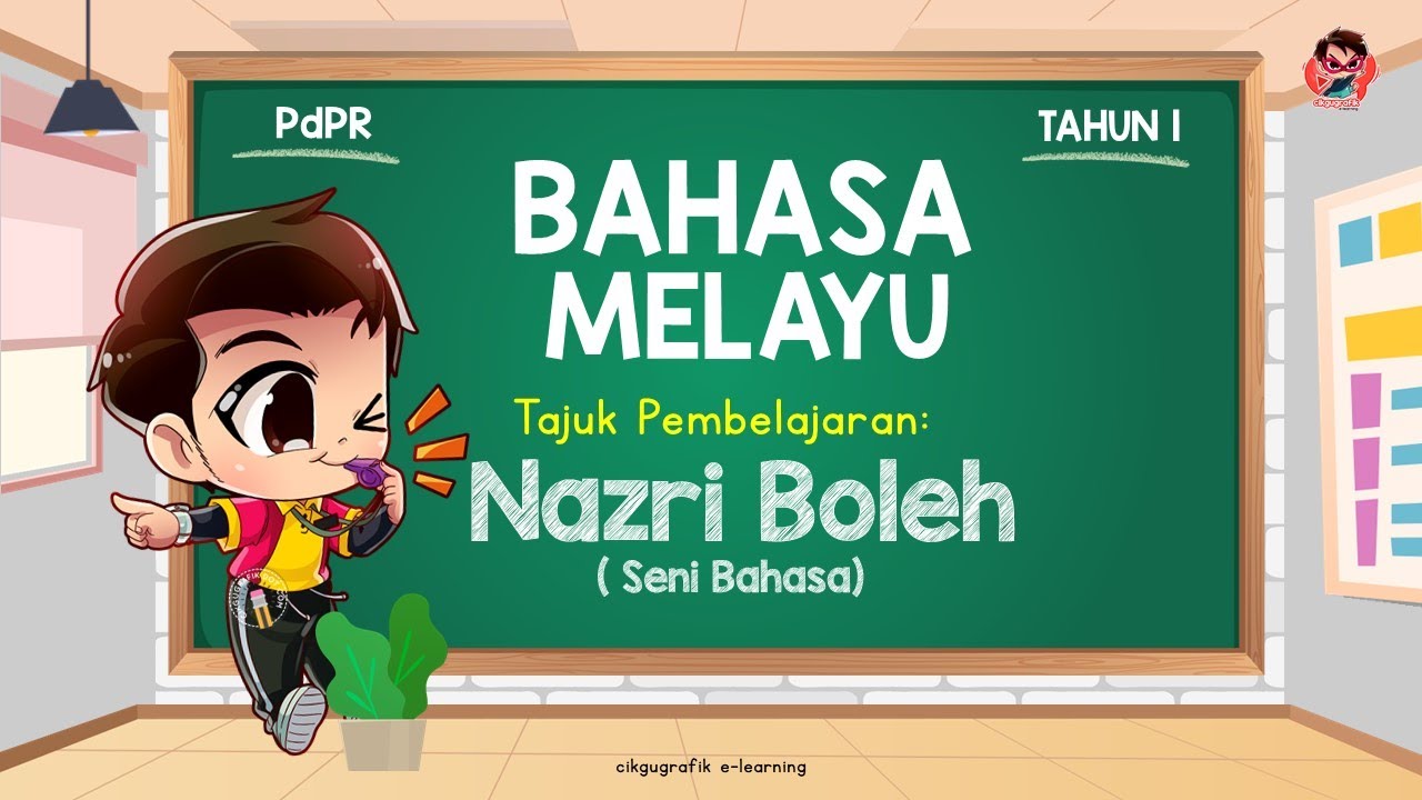NAZRI BOLEH ( SIMPULAN BAHASA )  | BAHASA MELAYU TAHUN 1