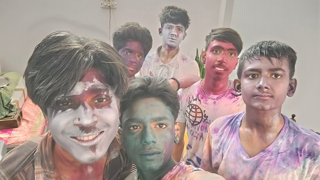 Raat Ke 1 Bje Jalai Holi 😮‍💨😬| chotti Holi Vlog 