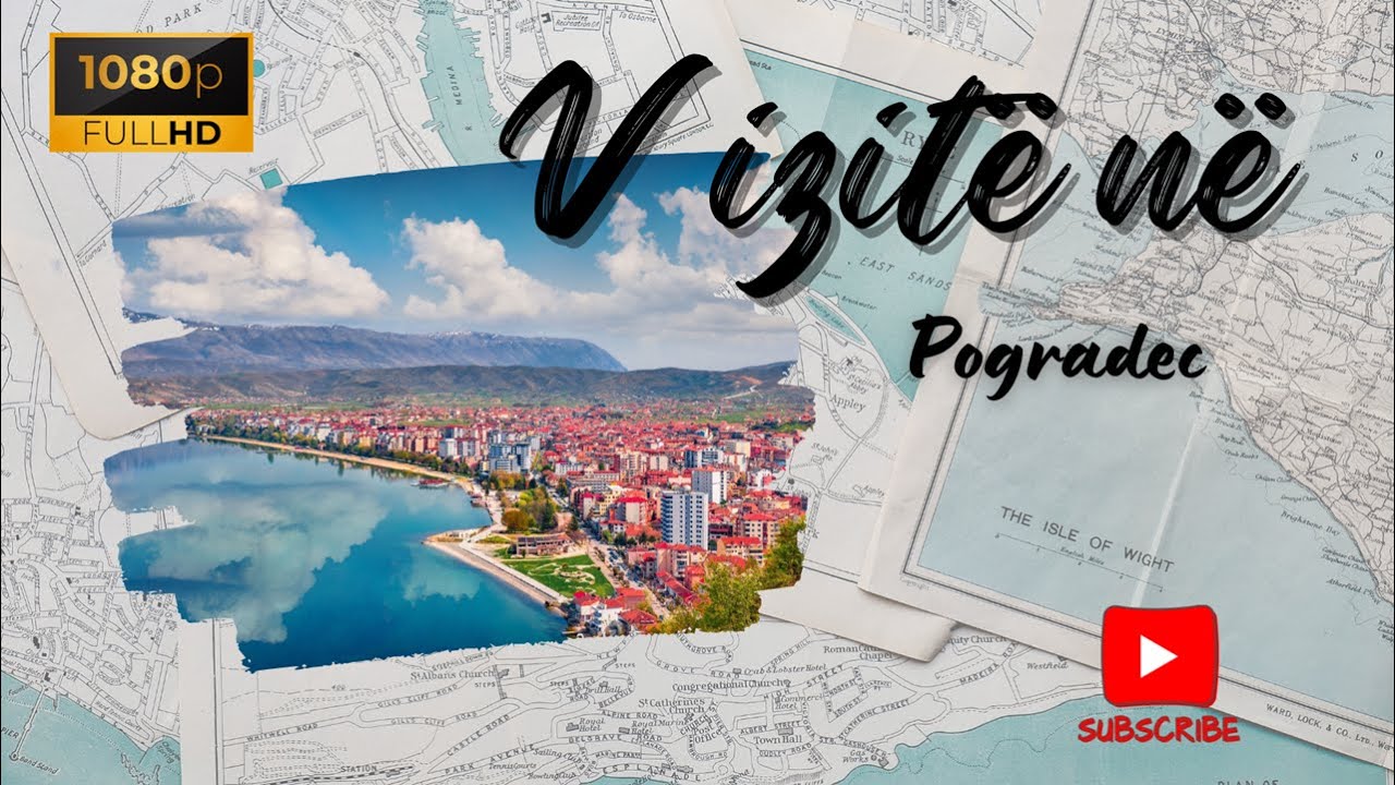 Vizitë në Pogradec Full HD (Shëtitorja e liqenit) - POGRADEC 2024