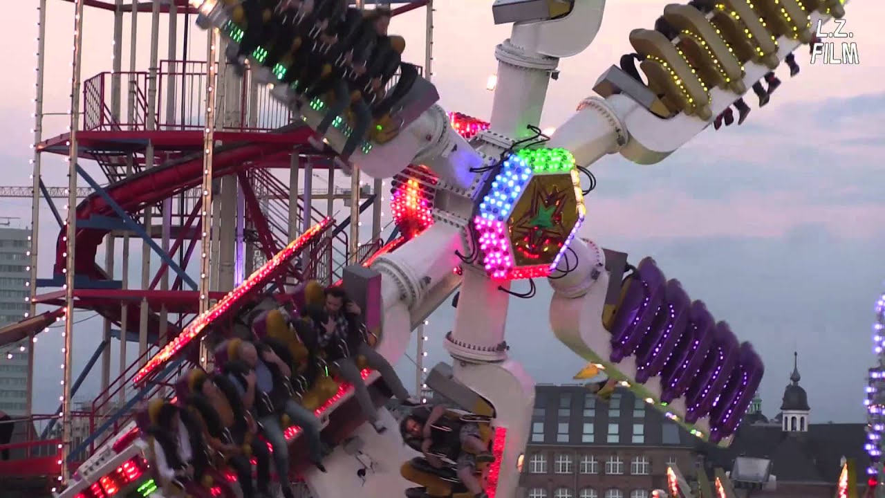 Größte Kirmes am Rhein in Düsseldorf 2015 / Largest Fair on the Rhine