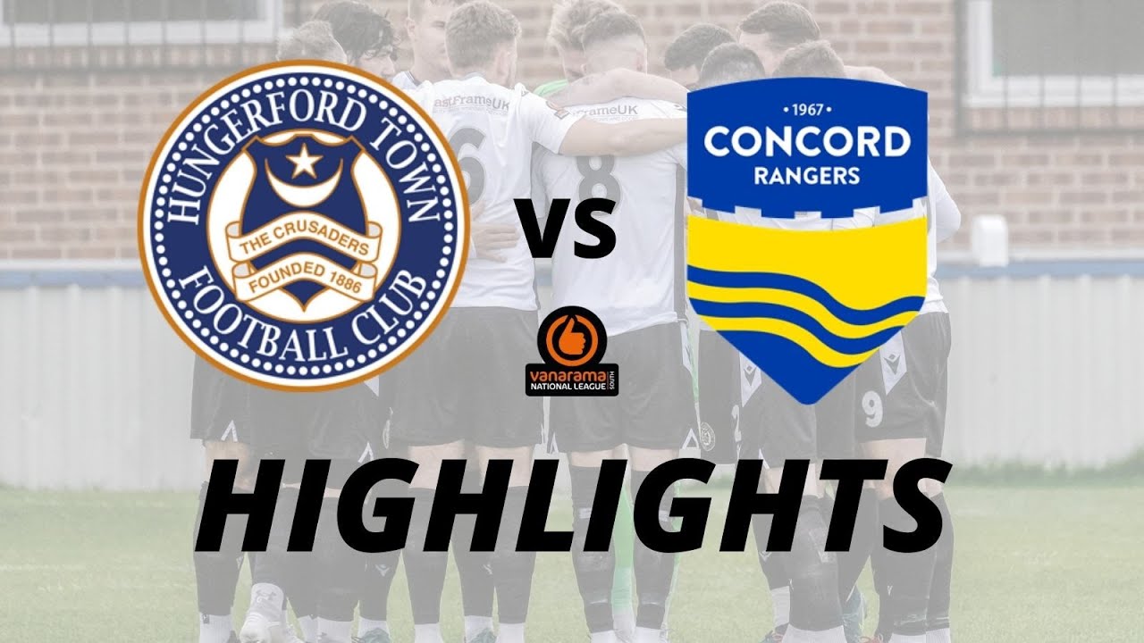 HIGHLIGHTS | Hungerford Town vs Concord Rangers