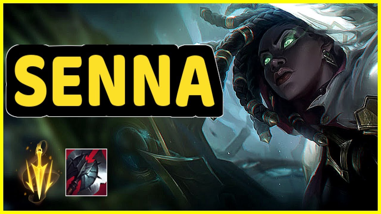 SENNA VS JINX ADC GAMEPLAY