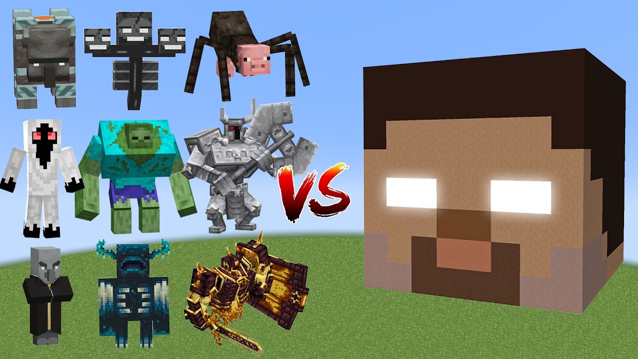 Which Bosses is the strongest against Herobrine?