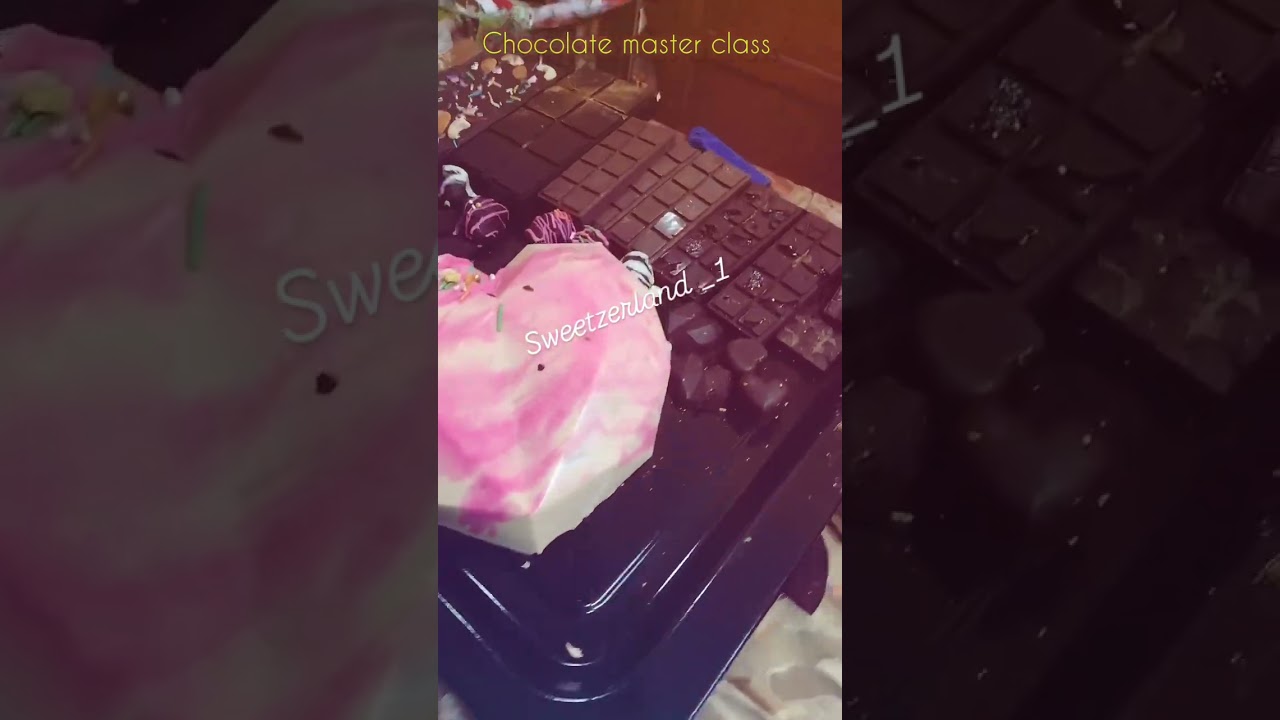 chocolate master class 🍫#chocolate#trending#chocolateclass#sweetzerland_1#ytshortsindia