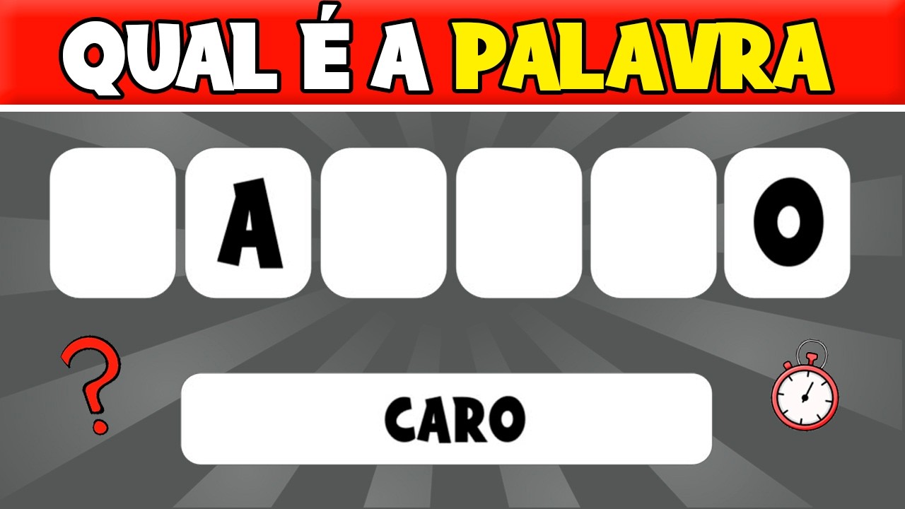 🔍 Descubra a PALAVRA pelo ANTÔNIMO! Desafio dos OPOSTOS! 🧠 #quiz