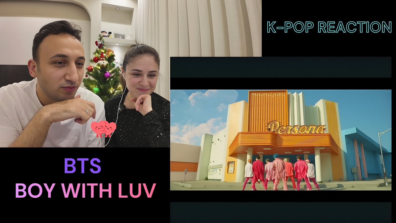 Мы смотрим клип и живое выступление BTS - BOY WITH LUV 🧐