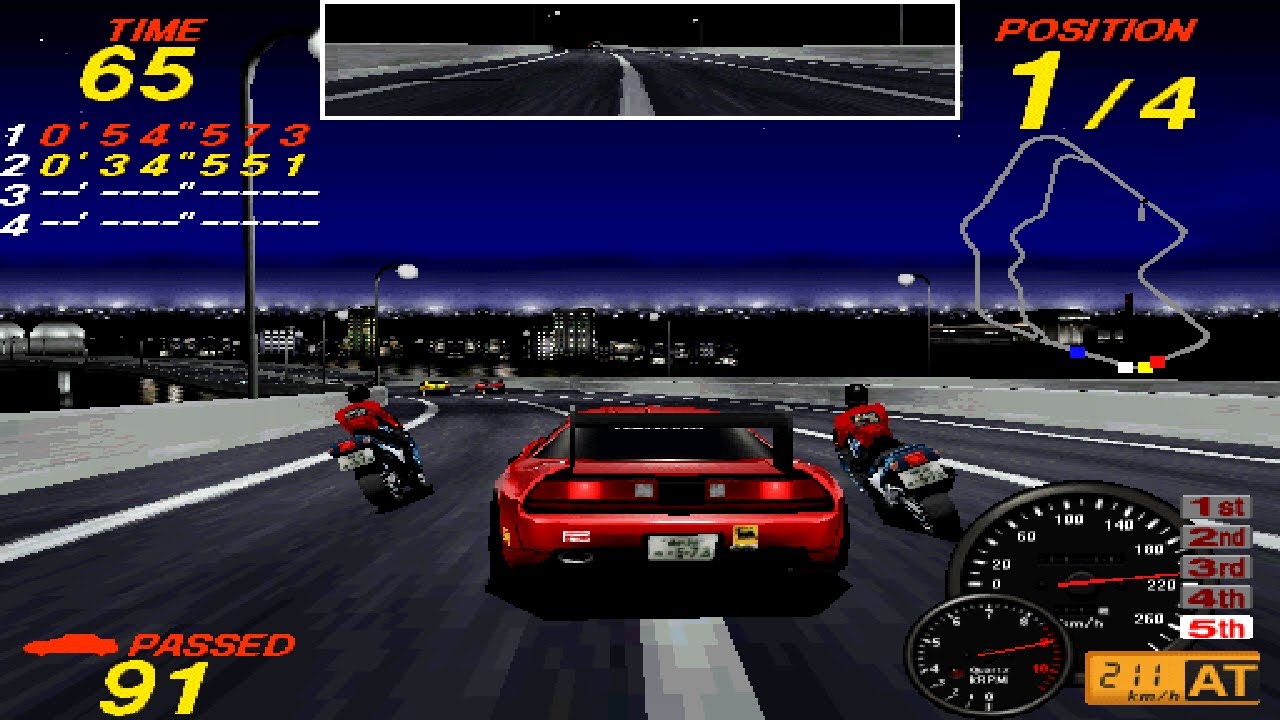 Midnight Run: Road Fighter 2 - Starlight Heat - Honda NSX Tuned - Full Race