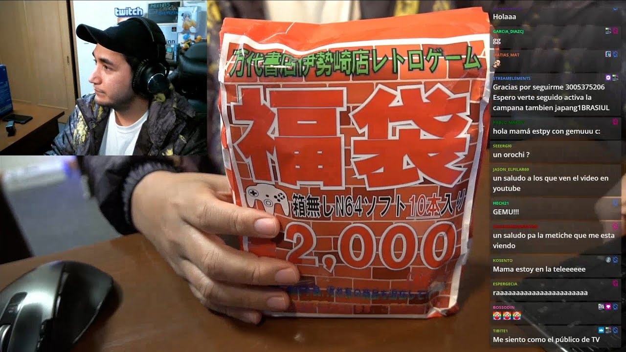 Una BOLSA SORPRESA DE NINTENDO 64 en DIRECTO ! LA MEJOR HASTA AHORA !