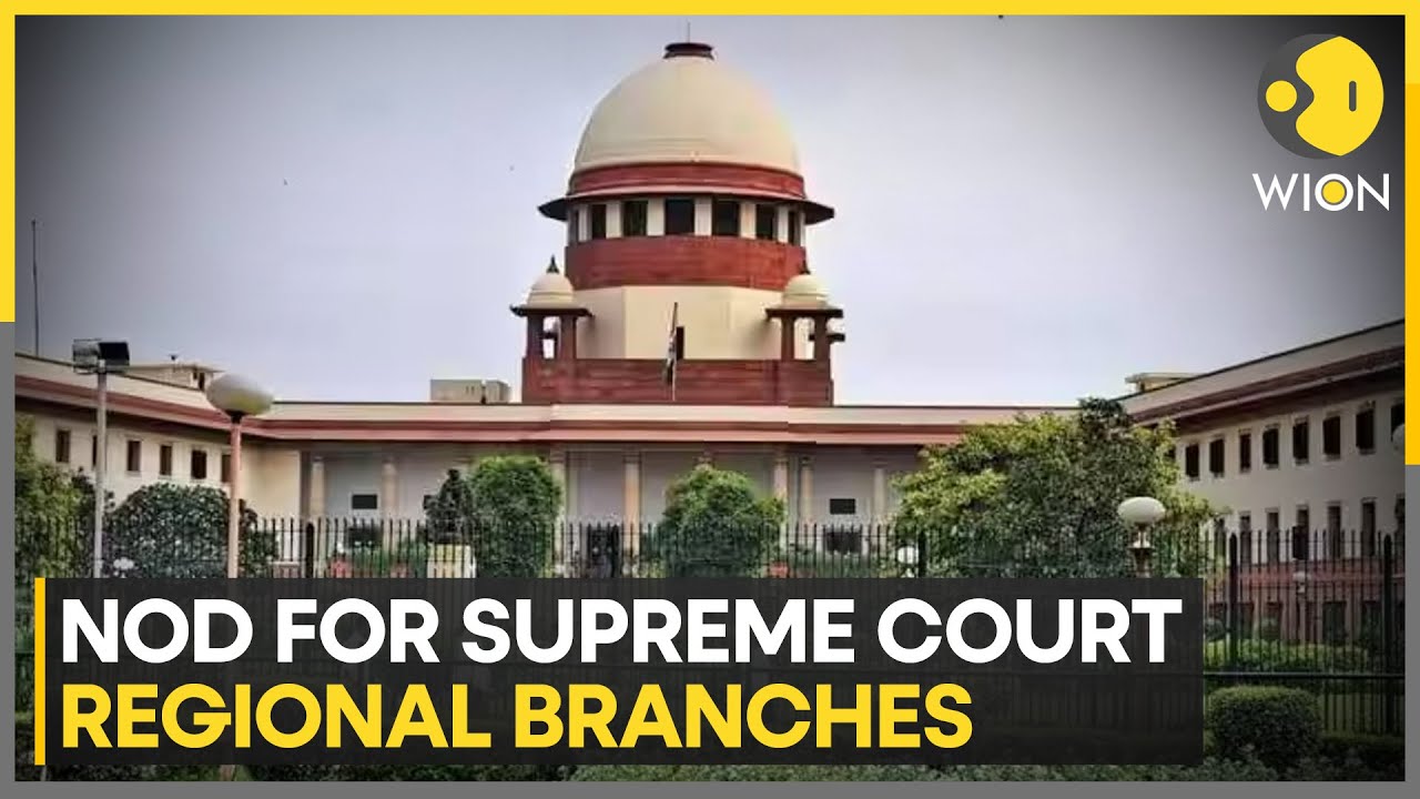 Indian government accepts recommendation for Supreme Court regional branches | WION News