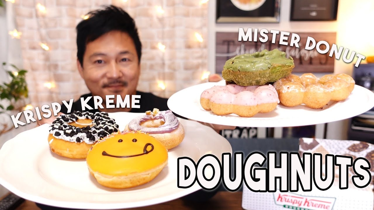 Mister Doughnut VS Krispy Creme JAPAN Taste Test