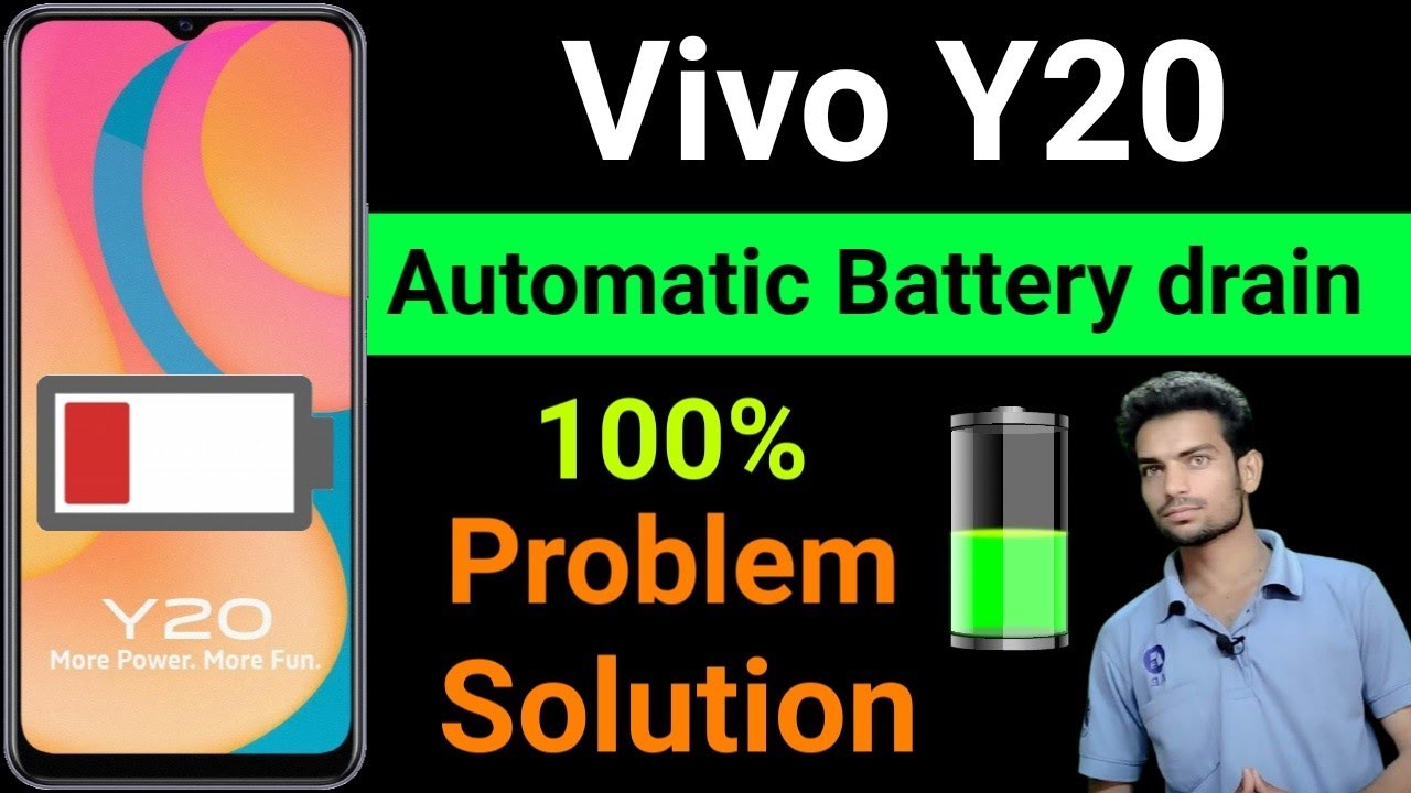 Vivo Y20 Battery Drain Problem | How to solve battery drain problem | Anuj k Facts