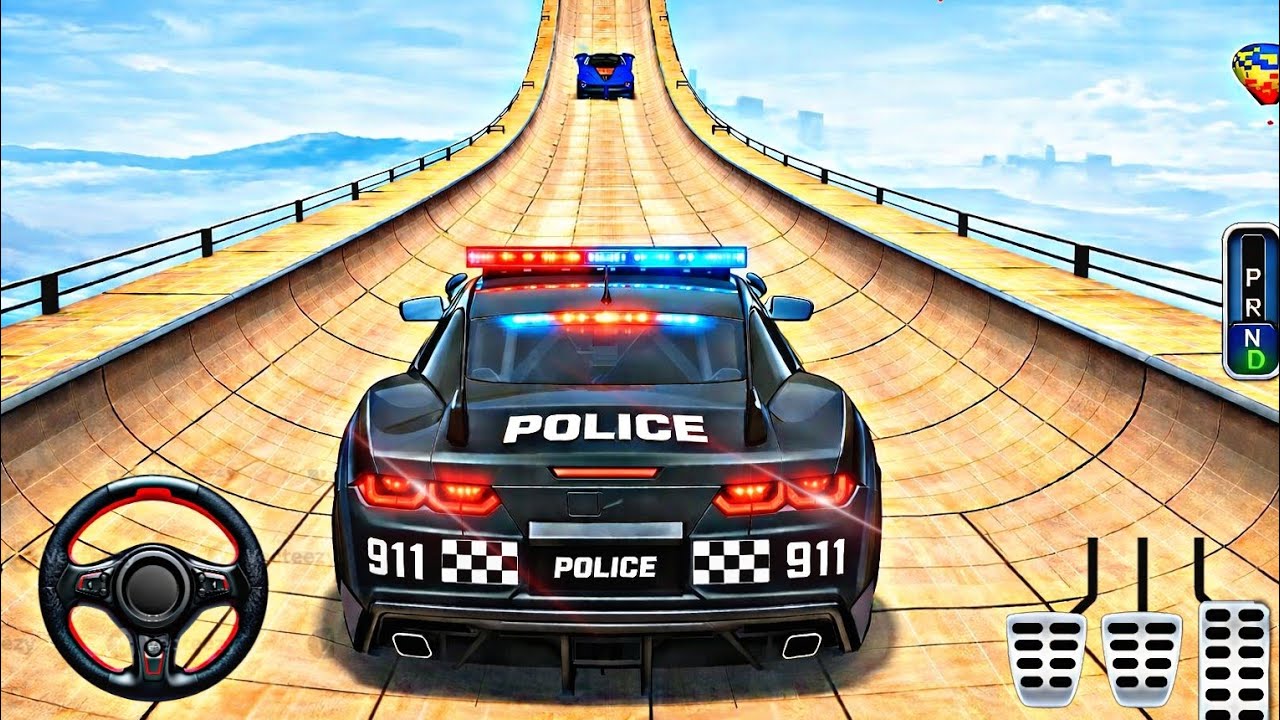 Police Car Simulator – Ramp Challenge Gameplay