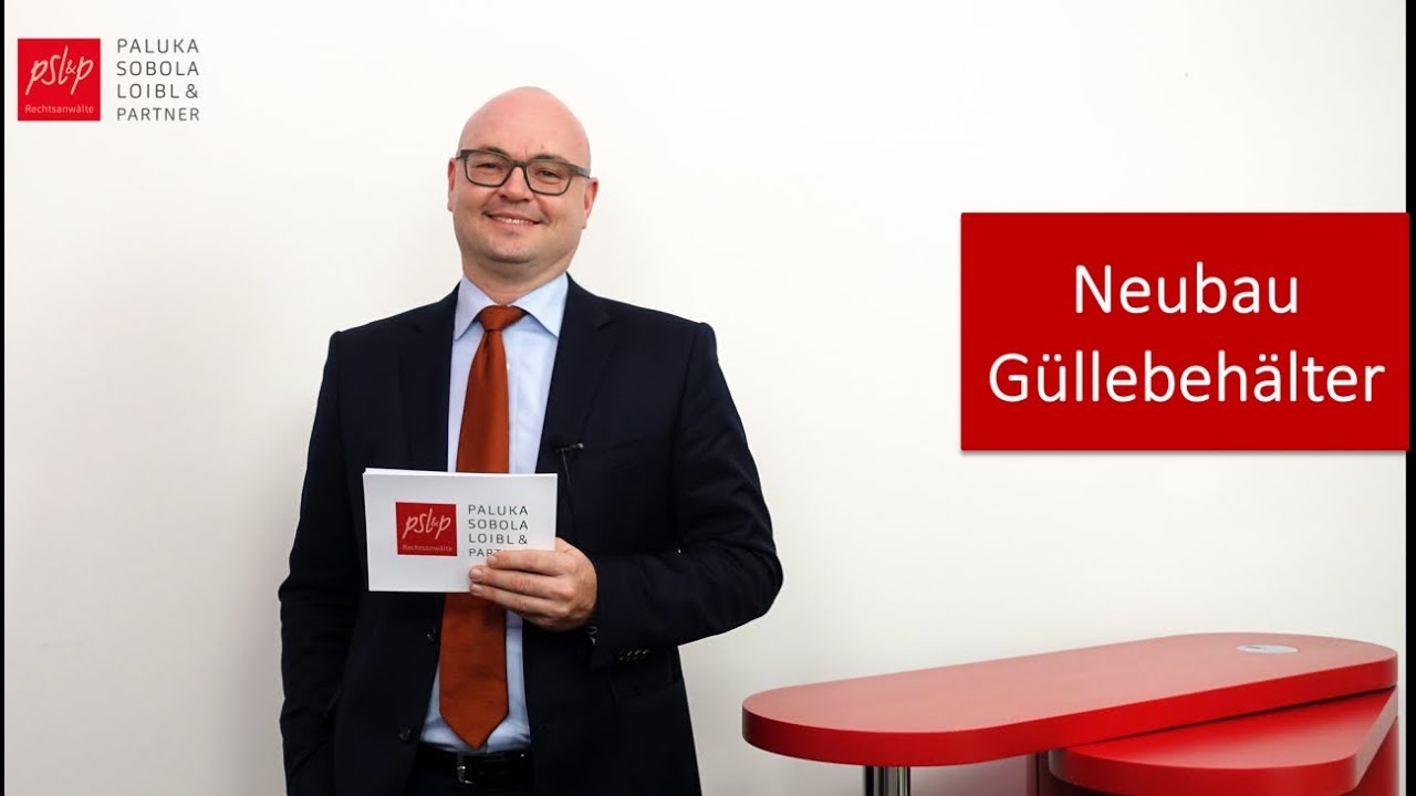 Neue Güllebehälter und Gärrestlager im Außenbereich (wieder) zulässig? - Rechtsanwalt Dr. Loibl