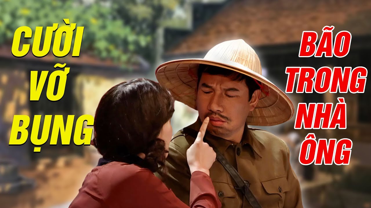 Gala cười - BÃO TRONG NHÀ ÔNG - Hài Quang Thắng, Vân Dung - Hài VTV hay nhất 2025
