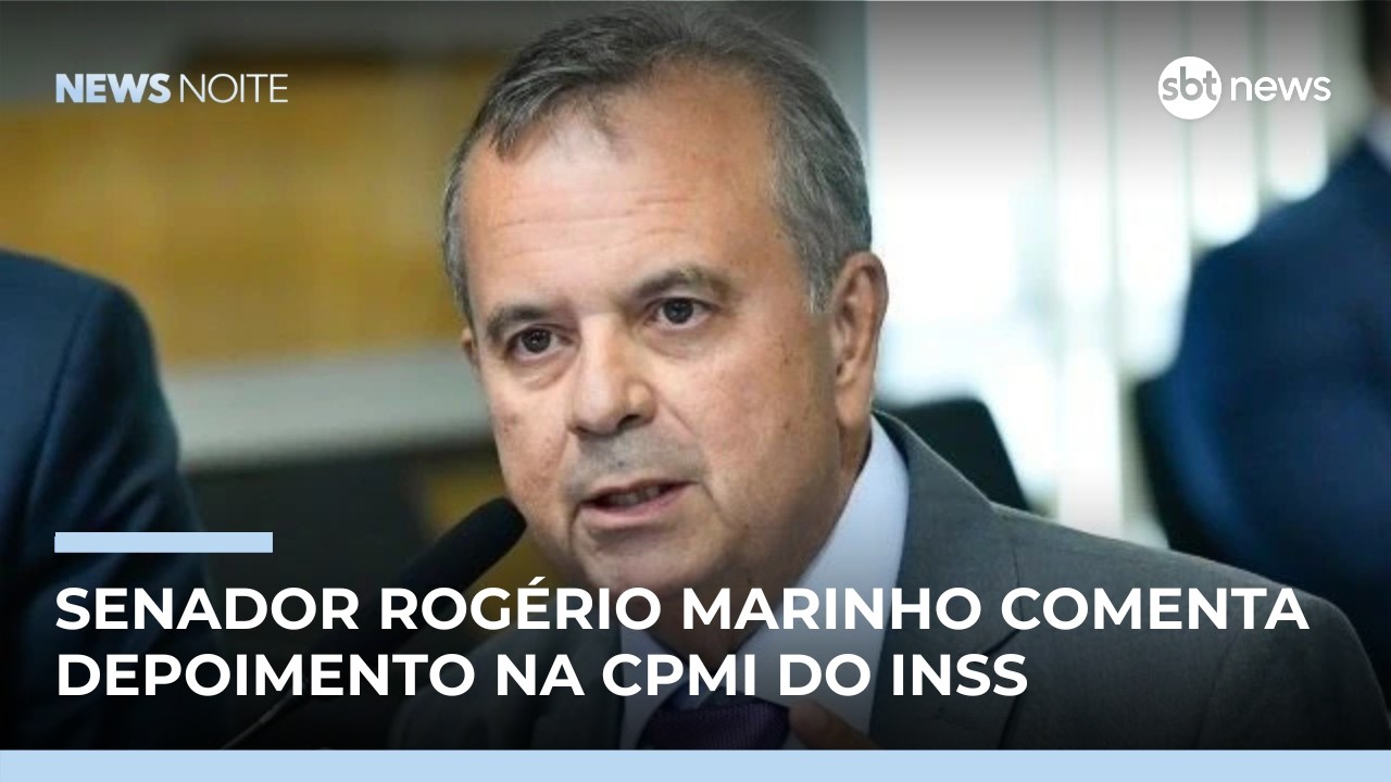 CPMI do INSS: Rogério Marinho avalia depoimento de Gilberto Waller | #NewsNoite
