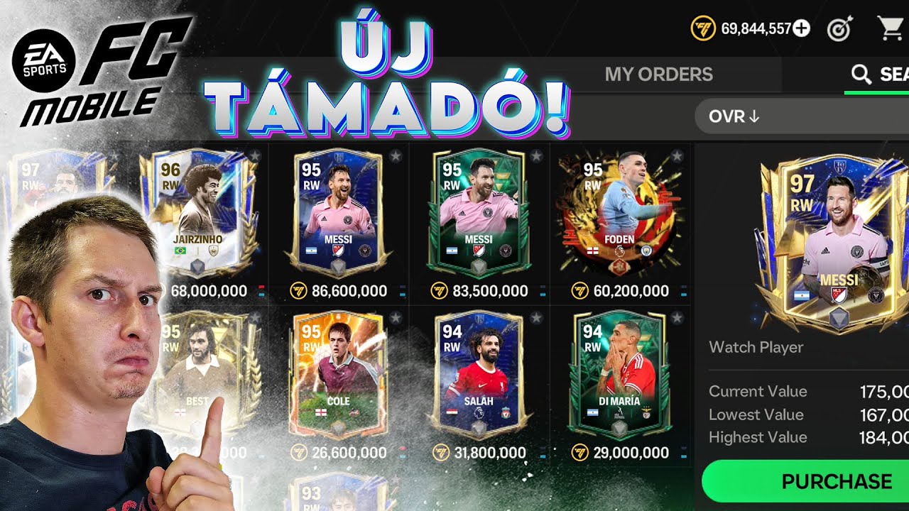 EA FC Mobile | RW Támadó Igazolás!