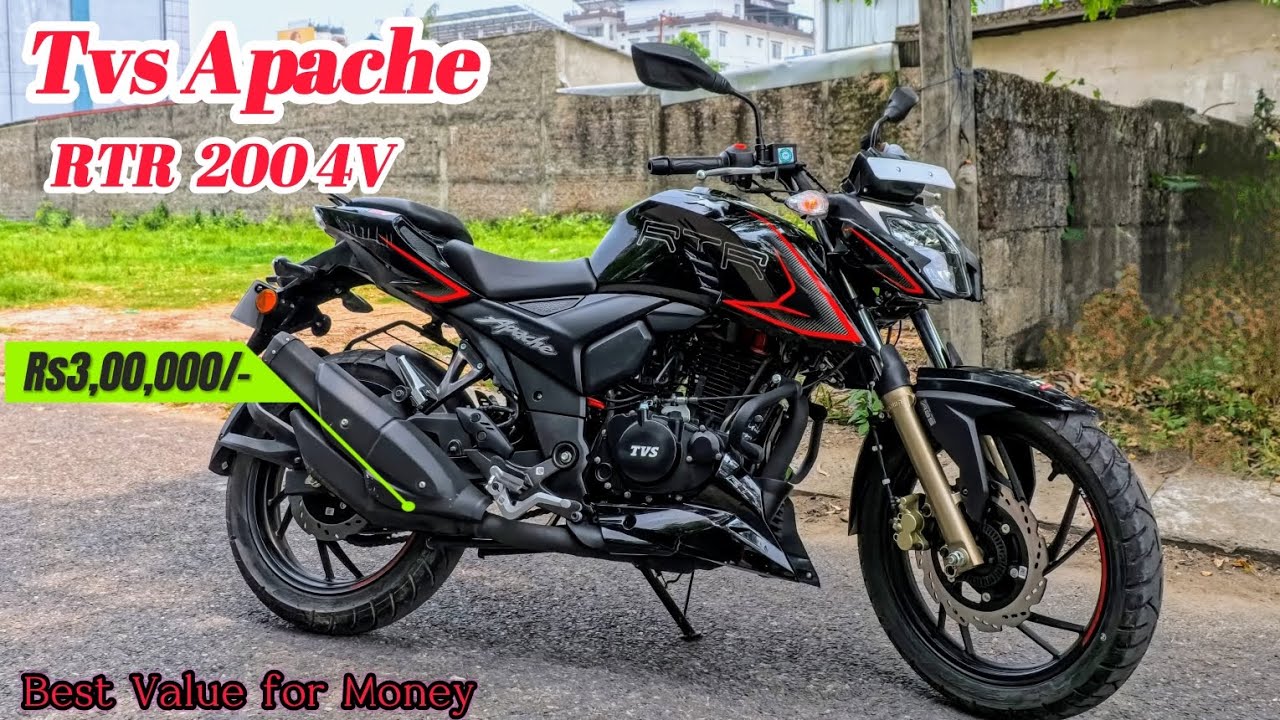 Best Value For Money TVS RTR 200 4V🔥| Tvs Apache Rtr 200 4v Price in nepal