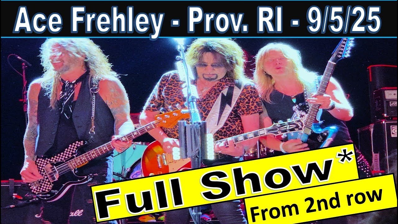 Ace Frehley - 9/5/25 - Providence, RI - Full Show from 2nd row