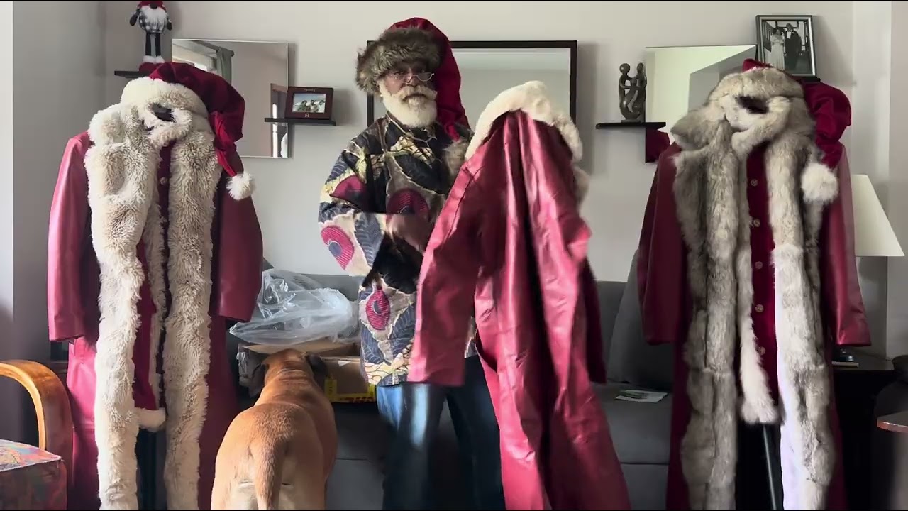 Whitesheep Leather Santa suit unboxing