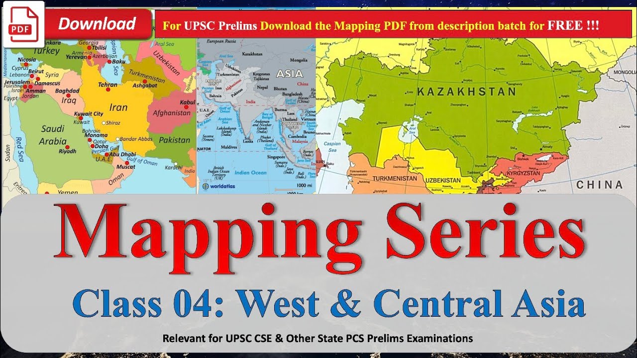 “WEST ASIA MAPPING MASTERCLASS 🔥 | Middle East Overview, IR & India Relations | UPSC 2026”